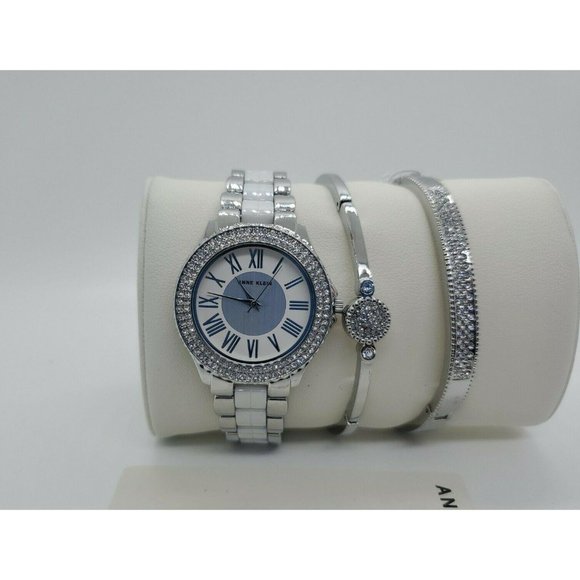 Anne Klein AK/1371WTST Women Swarovski Crystal New Anne Klein AK/1371WTST Women Swarovski Crystal New main image 2